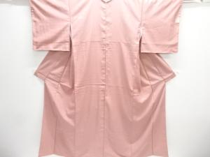 未使用品　十日町紬模様織出し色無地着物